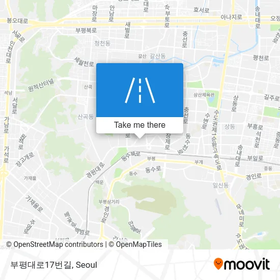 부평대로17번길 map