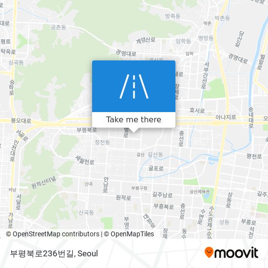 부평북로236번길 map