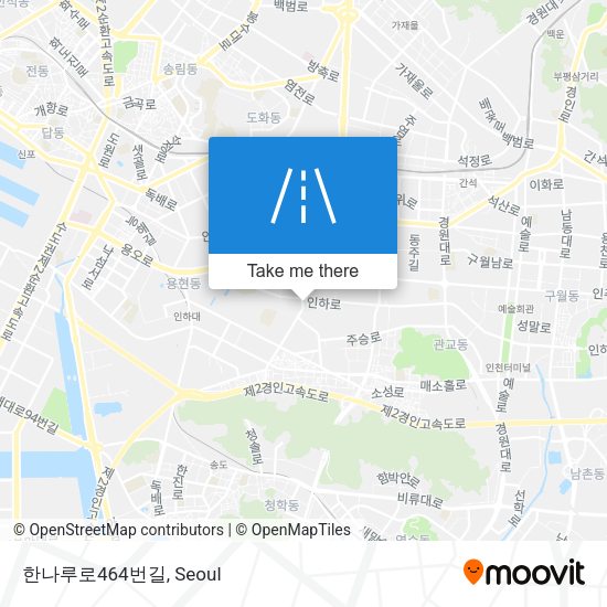 한나루로464번길 map