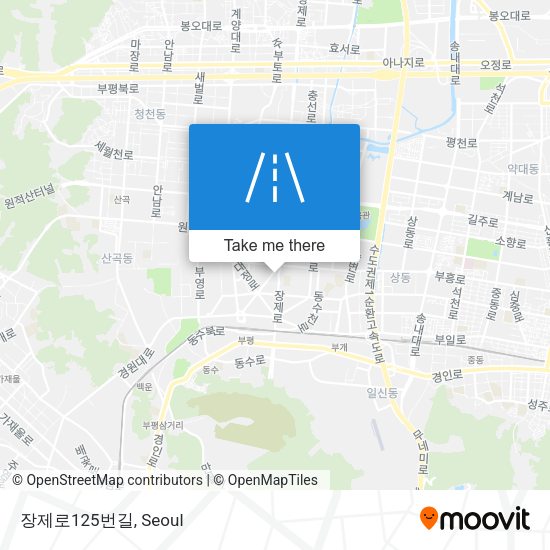 장제로125번길 map