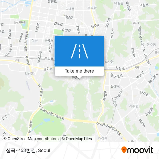 심곡로63번길 map