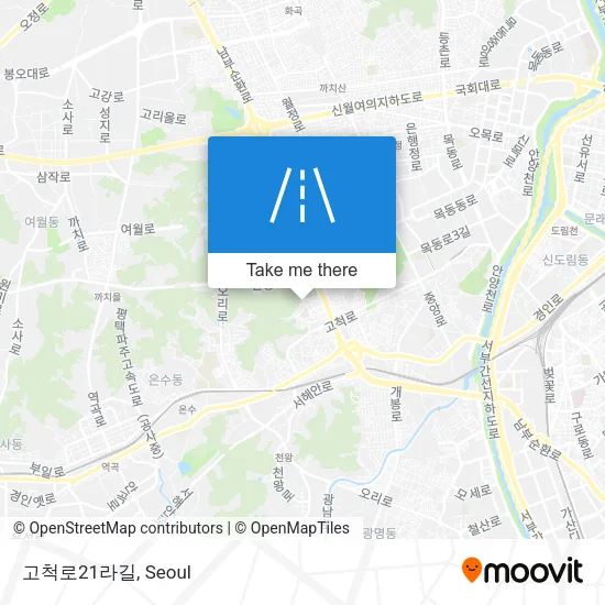 고척로21라길 map