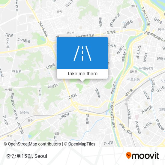 중앙로15길 map