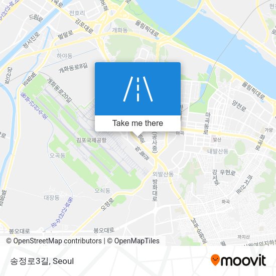 송정로3길 map
