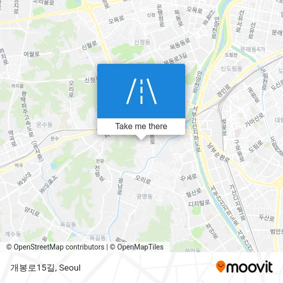 개봉로15길 map