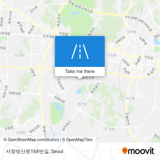 서창방산로168번길 map
