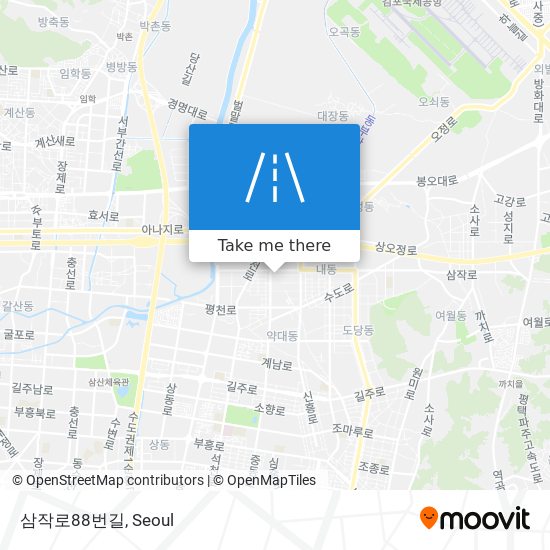 삼작로88번길 map