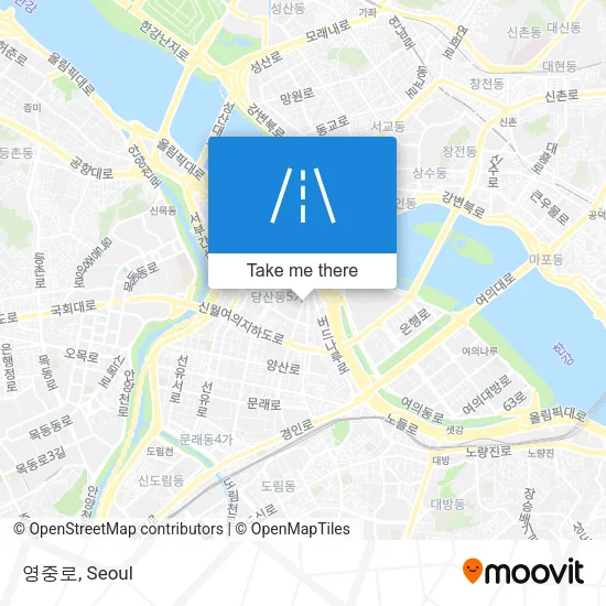 영중로 map
