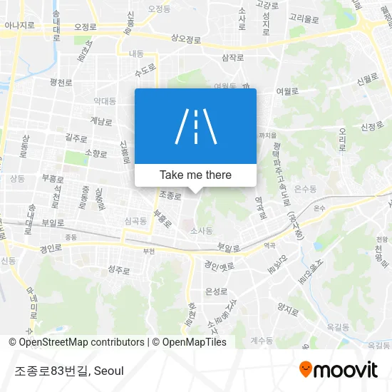 조종로83번길 map