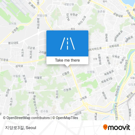 지양로3길 map