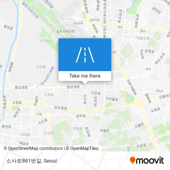 소사로861번길 map
