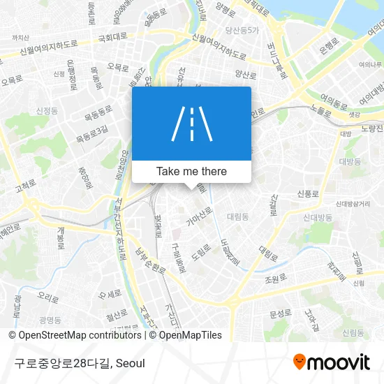 구로중앙로28다길 map