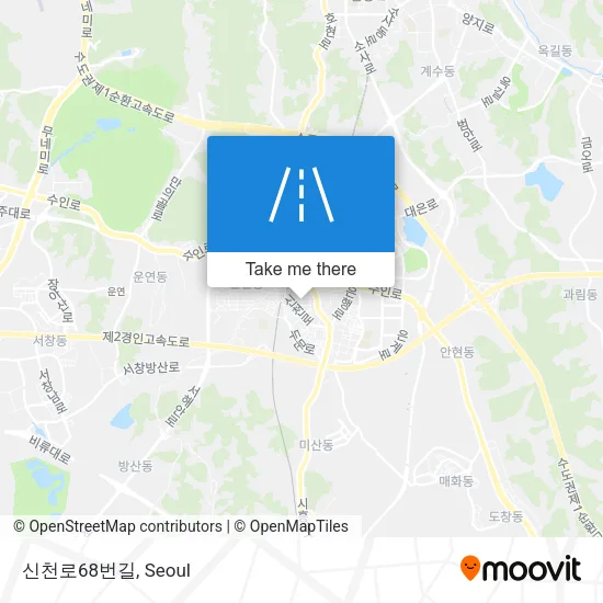 신천로68번길 map
