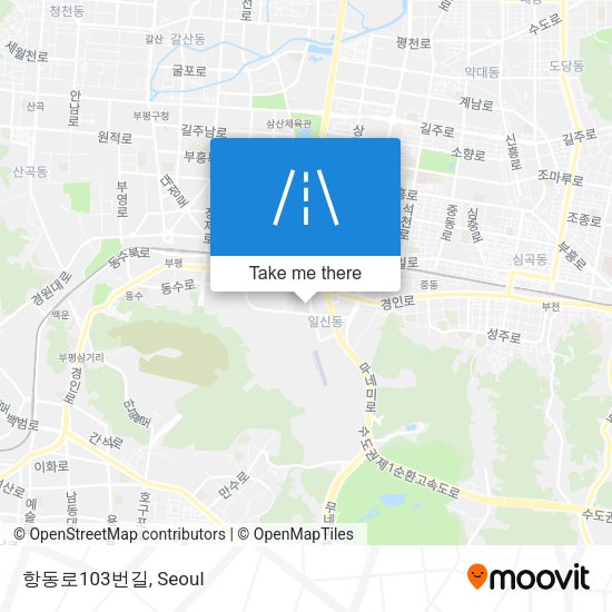 항동로103번길 map