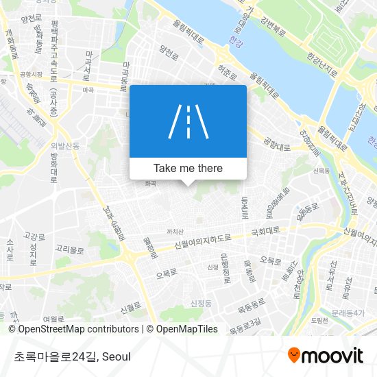 초록마을로24길 map