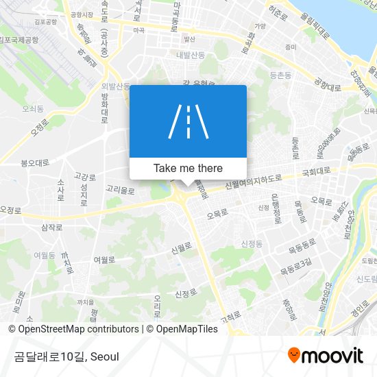 곰달래로10길 map