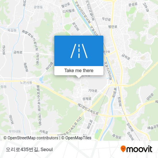 오리로435번길 map