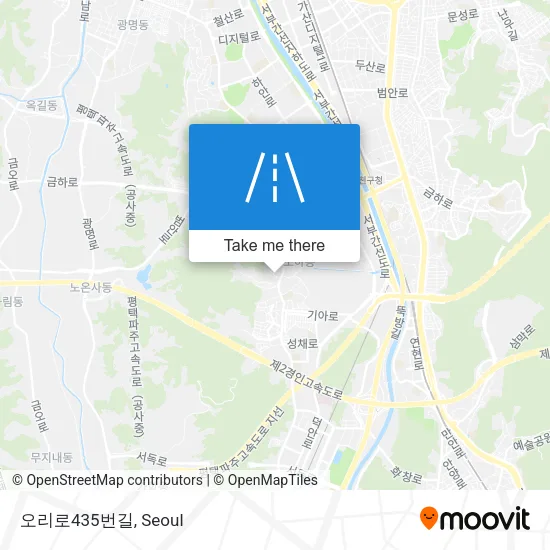 오리로435번길 map