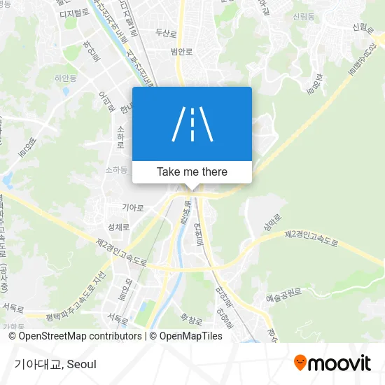 기아대교 map