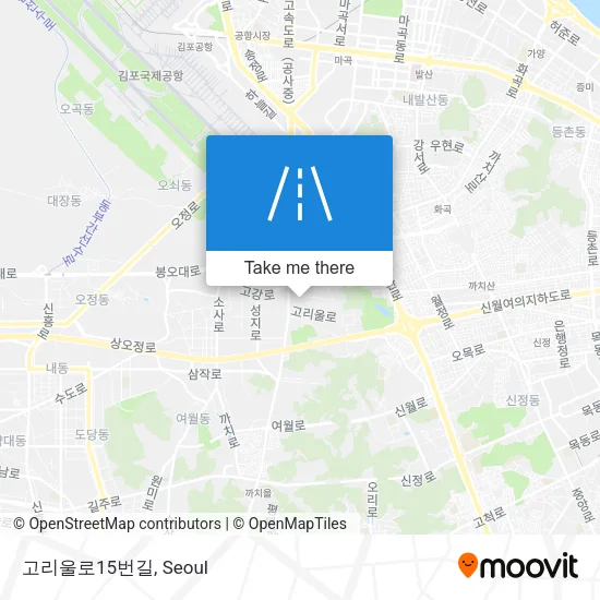 고리울로15번길 map