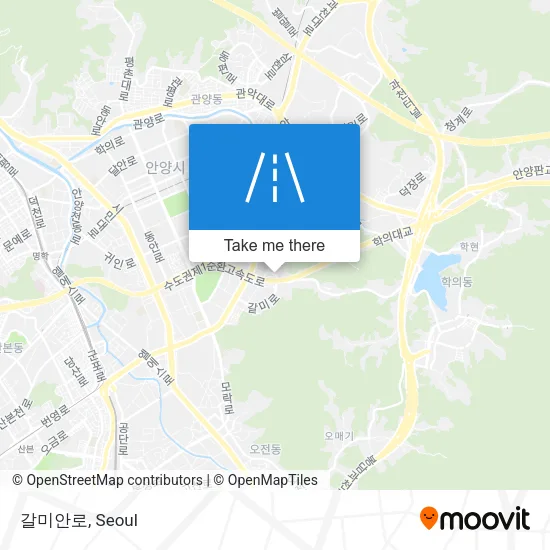 갈미안로 map