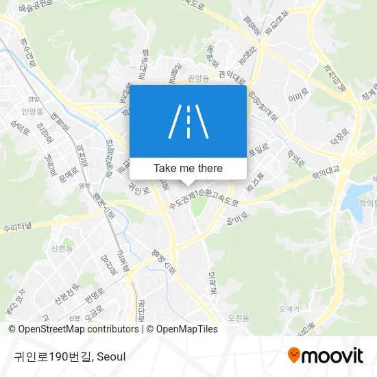 귀인로190번길 map