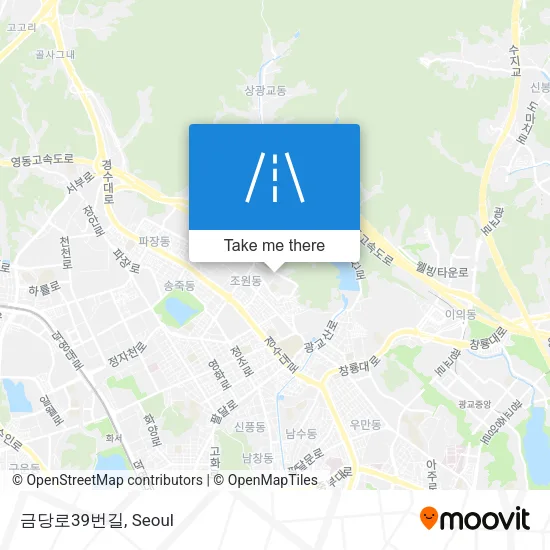 금당로39번길 map