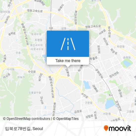 입북로78번길 map
