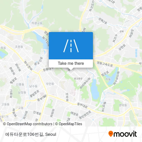 에듀타운로106번길 map