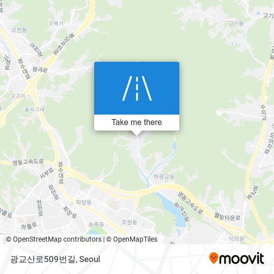 광교산로509번길 map