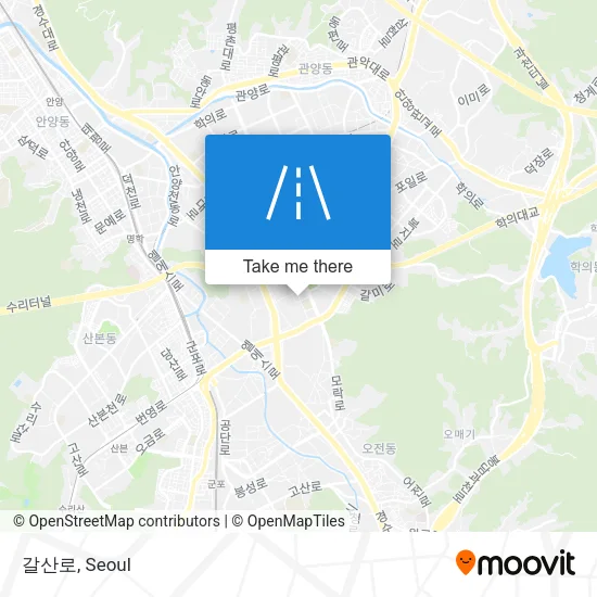 갈산로 map