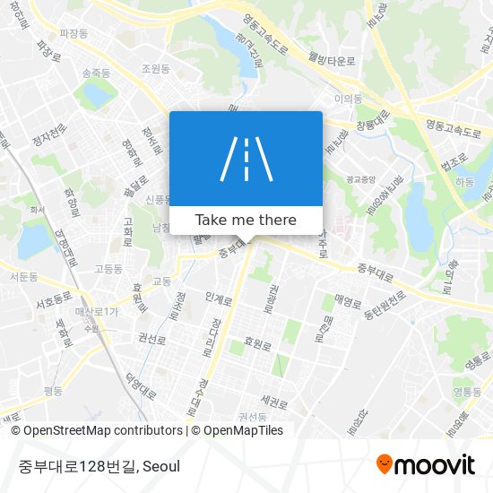 중부대로128번길 map