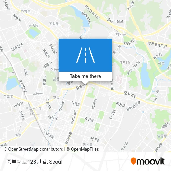 중부대로128번길 map