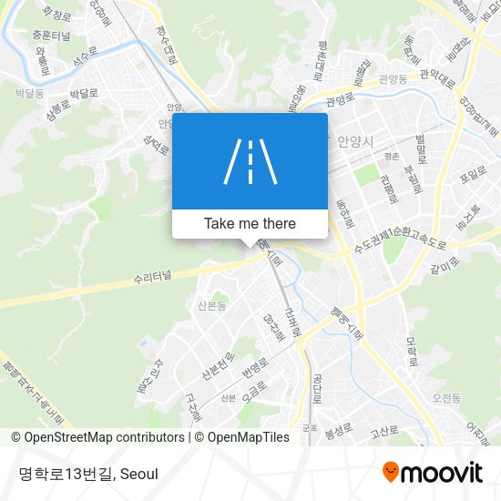 명학로13번길 map