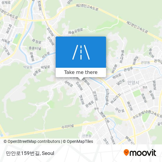 만안로159번길 map