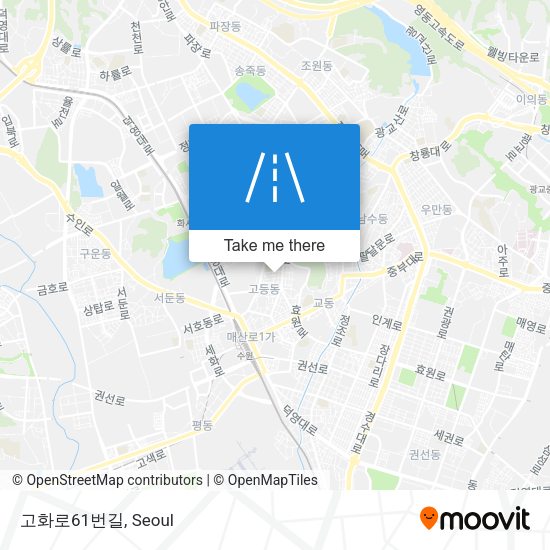 고화로61번길 map