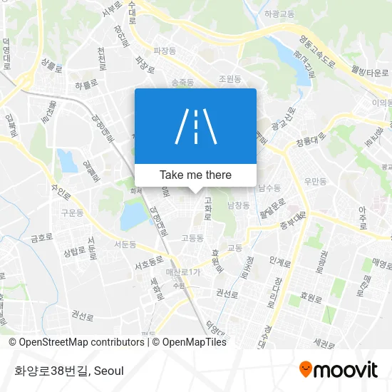 화양로38번길 map