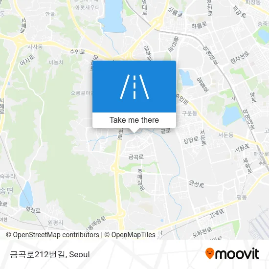 금곡로212번길 map