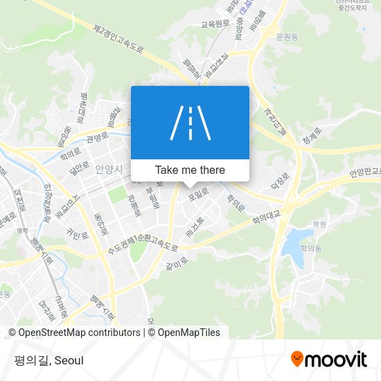 평의길 map