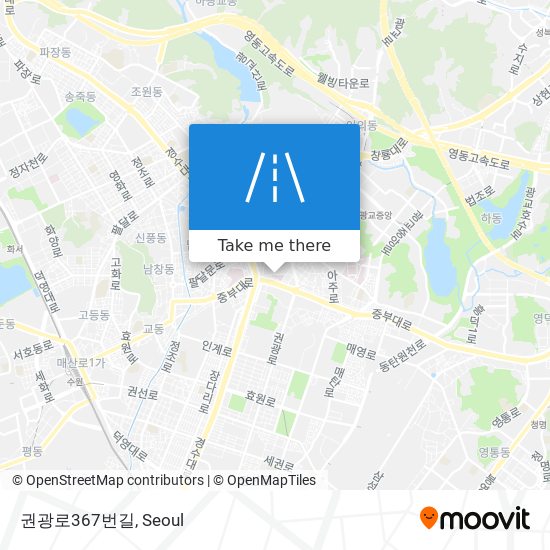 권광로367번길 map