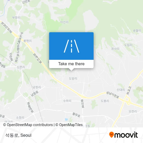 석동로 map