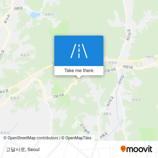 고달사로 map