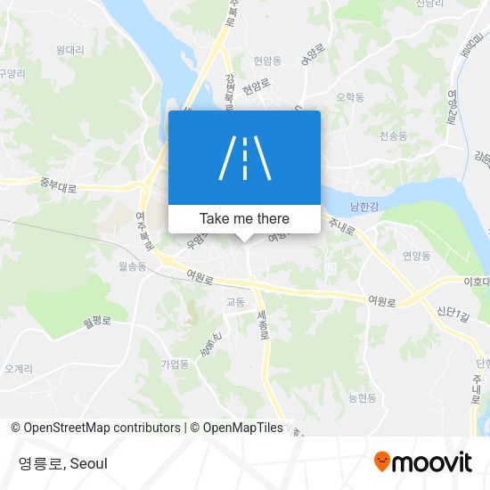 영릉로 map
