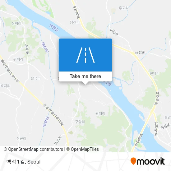 백석1길 map