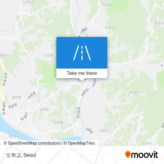 오학교 map