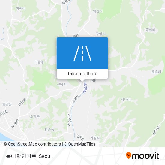 북내할인마트 map
