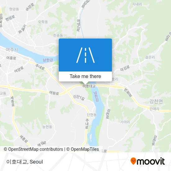 이호대교 map