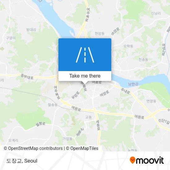 도장교 map