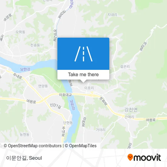 이문안길 map