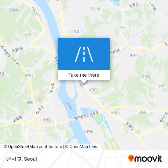 천서교 map